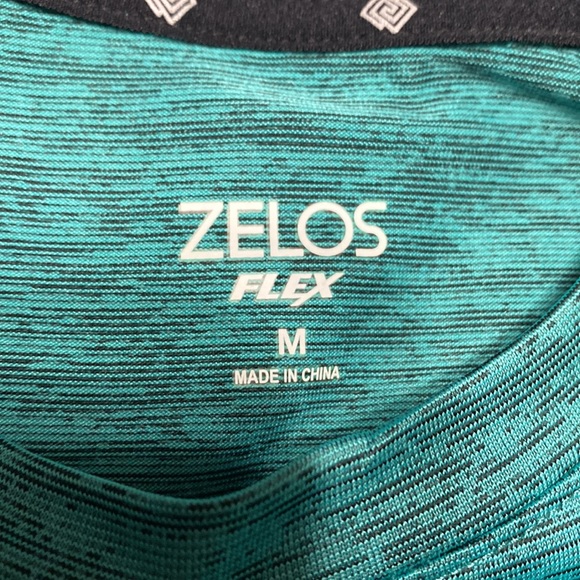 Zelos flex green silky tshirt - Picture 2 of 3